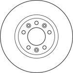 Trw Δισκόπλακα - DF6121 Trw Δισκόπλακα - DF6121