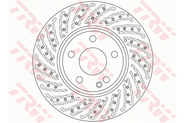 Trw Δισκόπλακα - DF6262S Trw Δισκόπλακα - DF6262S