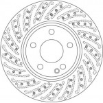 Trw Δισκόπλακα - DF6262S Trw Δισκόπλακα - DF6262S