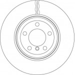 Trw Δισκόπλακα - DF6471