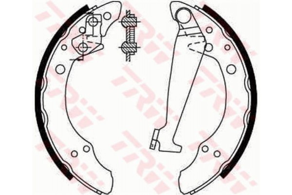 Trw Σετ Σιαγόνων Φρένων - GS8526