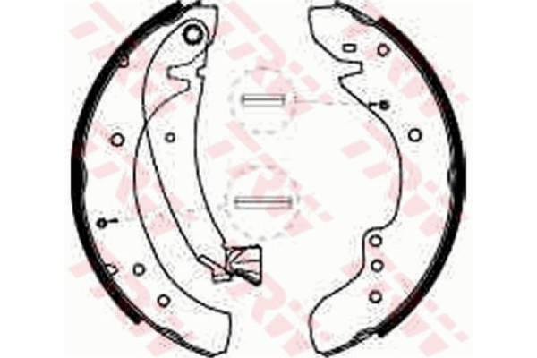 Trw Σετ Σιαγόνων Φρένων - GS8545