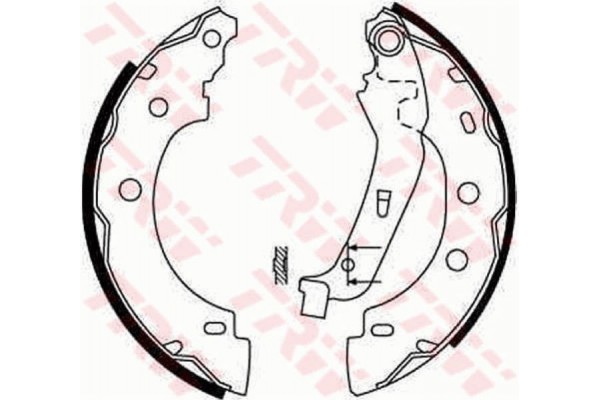 Trw Σετ Σιαγόνων Φρένων - GS8650