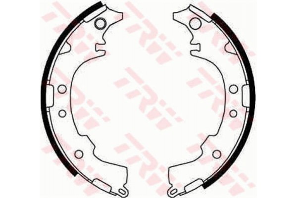 Trw Σετ Σιαγόνων Φρένων - GS8652