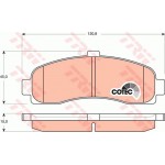 Trw Σετ τακάκια, Δισκόφρενα - GDB1059