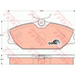 Trw Σετ τακάκια, Δισκόφρενα - GDB1405