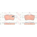 Trw Σετ τακάκια, Δισκόφρενα - GDB1469