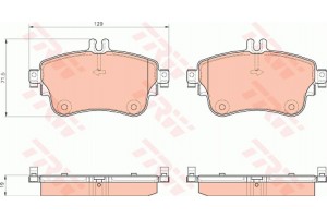 Trw Σετ τακάκια, Δισκόφρενα - GDB1933