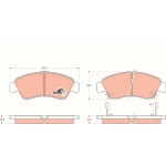 Trw Σετ τακάκια, Δισκόφρενα - GDB1164