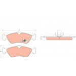 Trw Σετ τακάκια, Δισκόφρενα - GDB1263 Trw Σετ τακάκια, Δισκόφρενα - GDB1263