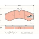 Trw Σετ τακάκια, Δισκόφρενα - GDB1288 Trw Σετ τακάκια, Δισκόφρενα - GDB1288