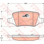 Trw Σετ τακάκια, Δισκόφρενα - GDB1481