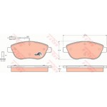 Trw Σετ τακάκια, Δισκόφρενα - GDB1483