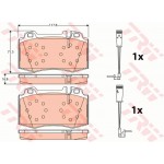 Trw Σετ τακάκια, Δισκόφρενα - GDB1543