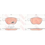 Trw Σετ τακάκια, Δισκόφρενα - GDB1583