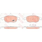 Trw Σετ τακάκια, Δισκόφρενα - GDB1690 Trw Σετ τακάκια, Δισκόφρενα - GDB1690
