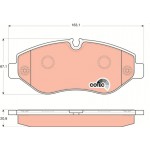 Trw Σετ τακάκια, Δισκόφρενα - GDB1698