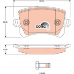 Trw Σετ τακάκια, Δισκόφρενα - GDB1763 Trw Σετ τακάκια, Δισκόφρενα - GDB1763