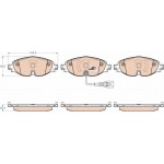 Trw Σετ τακάκια, Δισκόφρενα - GDB1956