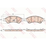 Trw Σετ τακάκια, Δισκόφρενα - GDB2005