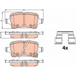 Trw Σετ τακάκια, Δισκόφρενα - GDB2180