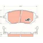 Trw Σετ τακάκια, Δισκόφρενα - GDB3328 Trw Σετ τακάκια, Δισκόφρενα - GDB3328