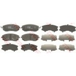 Trw Σετ τακάκια, Δισκόφρενα - GDB3328 Trw Σετ τακάκια, Δισκόφρενα - GDB3328