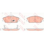 Trw Σετ τακάκια, Δισκόφρενα - GDB3331