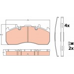 Trw Σετ τακάκια, Δισκόφρενα - GDB5102 Trw Σετ τακάκια, Δισκόφρενα - GDB5102