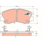 Trw Σετ τακάκια, Δισκόφρενα - GDB729