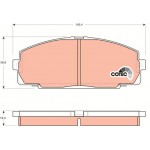 Trw Σετ τακάκια, Δισκόφρενα - GDB770