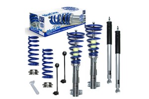 Κιτ Αναρτήσεις Χαμηλώματος Ρυθμιζόμενες Για Mercedes Benz C-Class W203 00-07 / Clk W209 03-09 Blueline