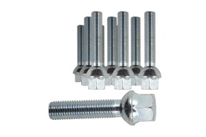 Μπουλόνια M14x1.5 37mm 10 Τεμάχια