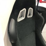 Καθίσματα Bucket Κουβάδες Grand Turismo Ύφασμα Μαύρο Ζευγάρι 2 Τεμαχίων