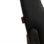 Κάθισμα Bucket Rs Gaming Chair Δερματίνη - Suede Μαύρο Με Κόκκινες Ραφές Καπιτονέ 1 Τεμάχιο Carner 2039