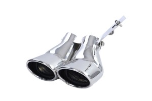 Μπούκες Εξάτμισης Για Mercedes-Benz C-Class W203 00-07 Τύπου Amg Βενζίνη (1 Διπλή)