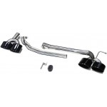 Μπούκες Εξάτμισης Για Mercedes-Benz C-Class W204 Amg Black (2 Διπλές)