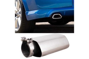 Μπούκα Εξάτμισης Universal Ανοξείδωτη Ασημί Opel Astra Opc Look 4008OPC 1 Τεμάχιο