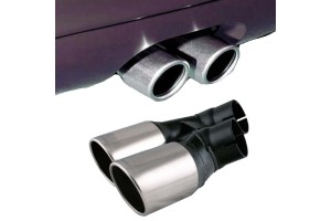 Μπούκα Εξάτμισης Διπλή Gti Look Για Vw Golf V (5) Tdi 4008GTI 1 Τεμάχιο