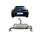 Εξάτμισης Τελικό Για Vw Scirocco 08-17 R-Design Catback Muffler R & R-Line