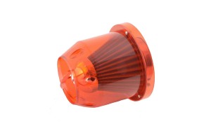 Φιλτροχοάνη Αυτοκινήτου Κωνική Universal Φ76mm Κόκκινη Fk