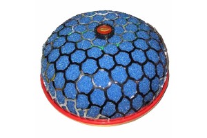 Φιλτροχοάνη Αυτοκινήτου Μανιτάρι Hk Look Φ80mm Μπλε