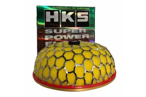 Φιλτροχοάνη Αυτοκινήτου Μανιτάρι Hk Look Φ80mm Κίτρινο