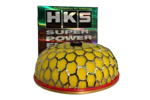 Φιλτροχοάνη Αυτοκινήτου Μανιτάρι Hk Look Φ100mm Κίτρινο