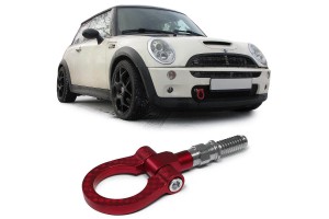 Γάντζος Ρυμούλκησης Tow Hook Carbon Κόκκινος Bmw E36 E46 E39 E90 E87 Z3 Z4 Mini R55 R56