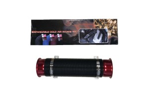 Σωλήνας Εισαγωγής Κρύου Αέρα Εύκαμπτος Κόκκινος Φ76mm