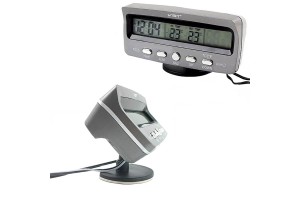 Βολτόμετρο Θερμόμετρο Και Ρολόι Αυτοκινήτου Ψηφιακό Vst 7045V