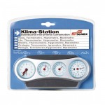 Klima Station Ρολόι / Θερμόμετρο / Υγρόμετρο / Βαρόμετρο 4 Σε 1