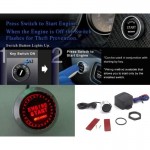 Κιτ Εκκίνησης Engine Start / Stop Pivot Illumi Starter 12V Led Κόκκινο