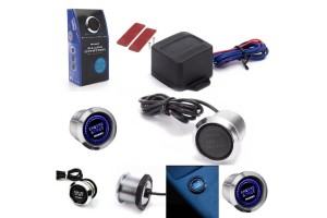 Κιτ Εκκίνησης Engine Start / Stop Pivot Illumi Starter 12V Led Μπλε